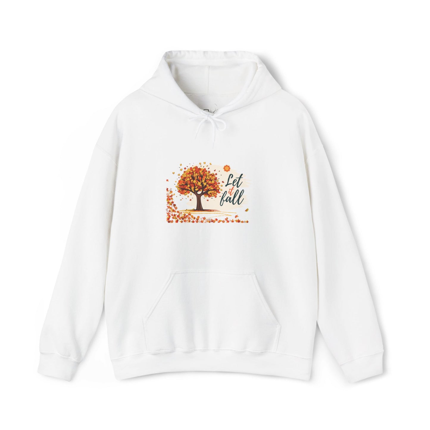 Autumn Tree Design Hoodie - Cozy Fall Fashion, Perfect for Gifts, Casual Wear, Seasonal Style, Unisex Sweatshirt
