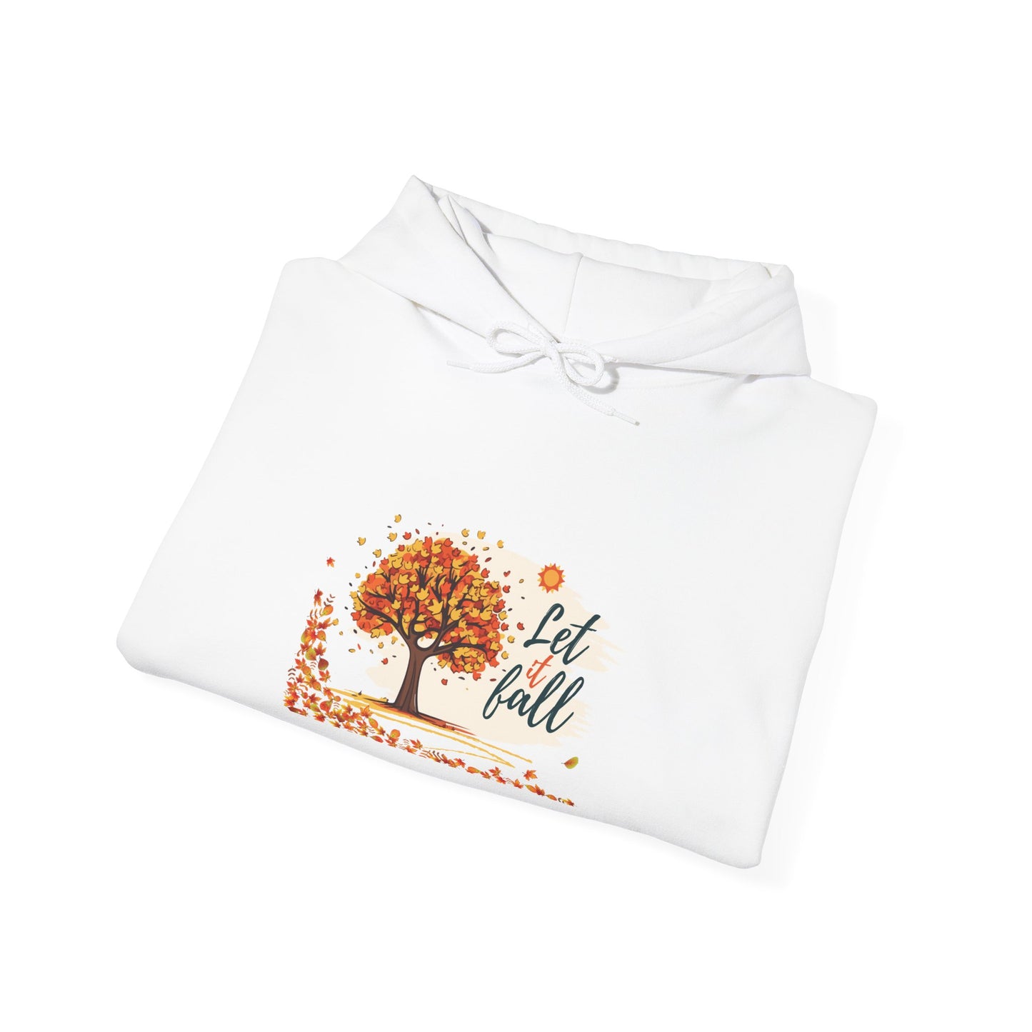 Autumn Tree Design Hoodie - Cozy Fall Fashion, Perfect for Gifts, Casual Wear, Seasonal Style, Unisex Sweatshirt