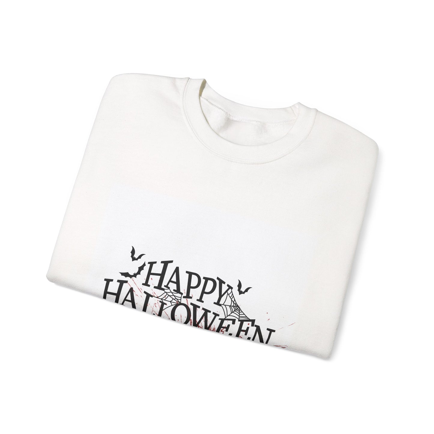 Halloween Graphic Sweatshirt, Cozy Unisex Crewneck, Spooky Season Apparel, Autumn Fashion, Perfect for Halloween Parties